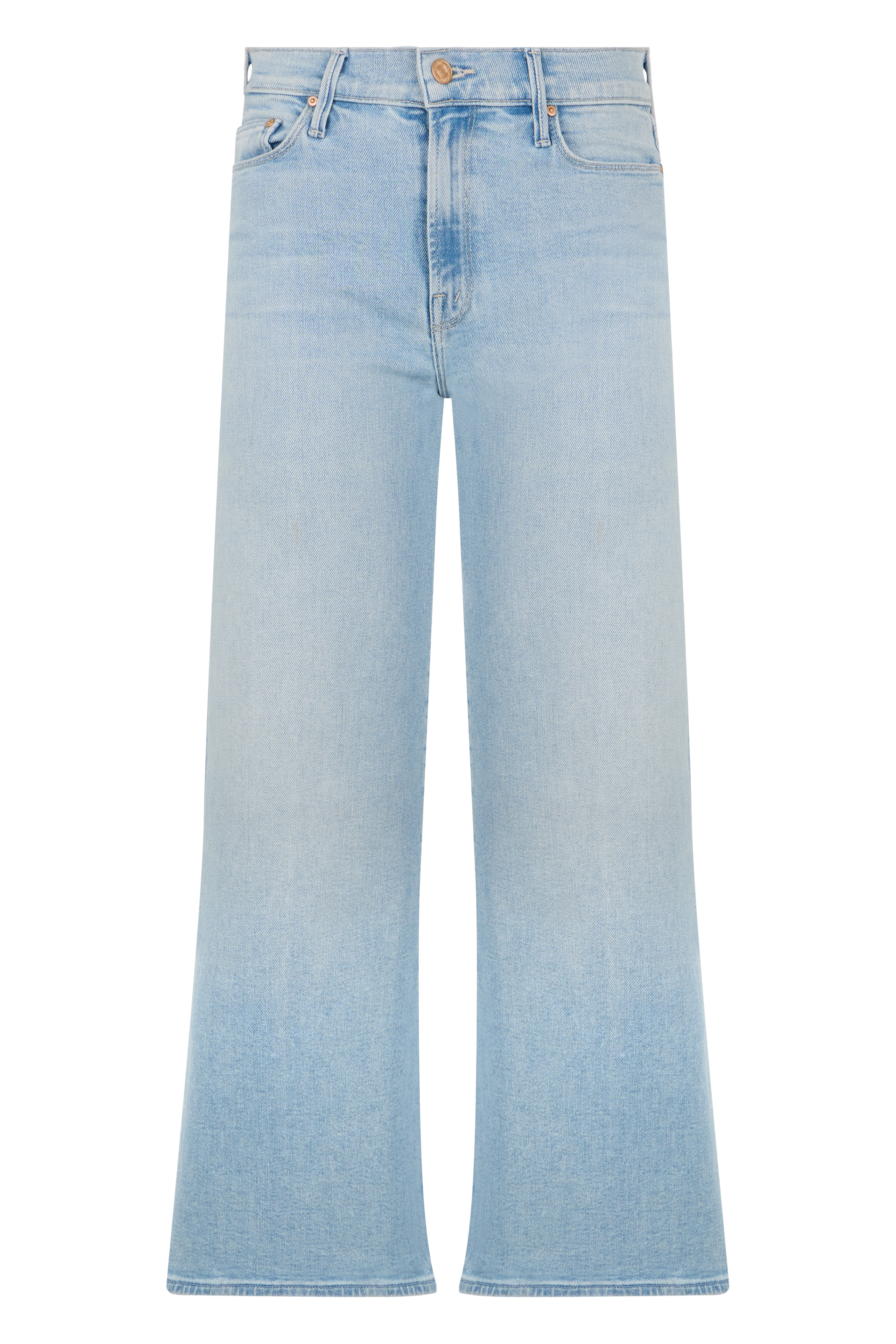 Bell-bottom jeans in cotton