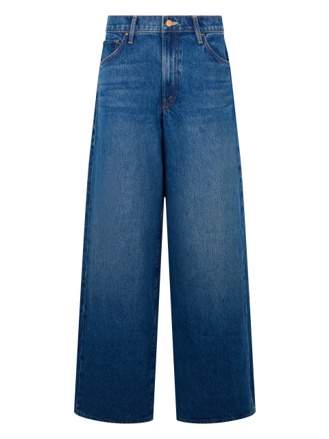Wide-leg jeans in cotton