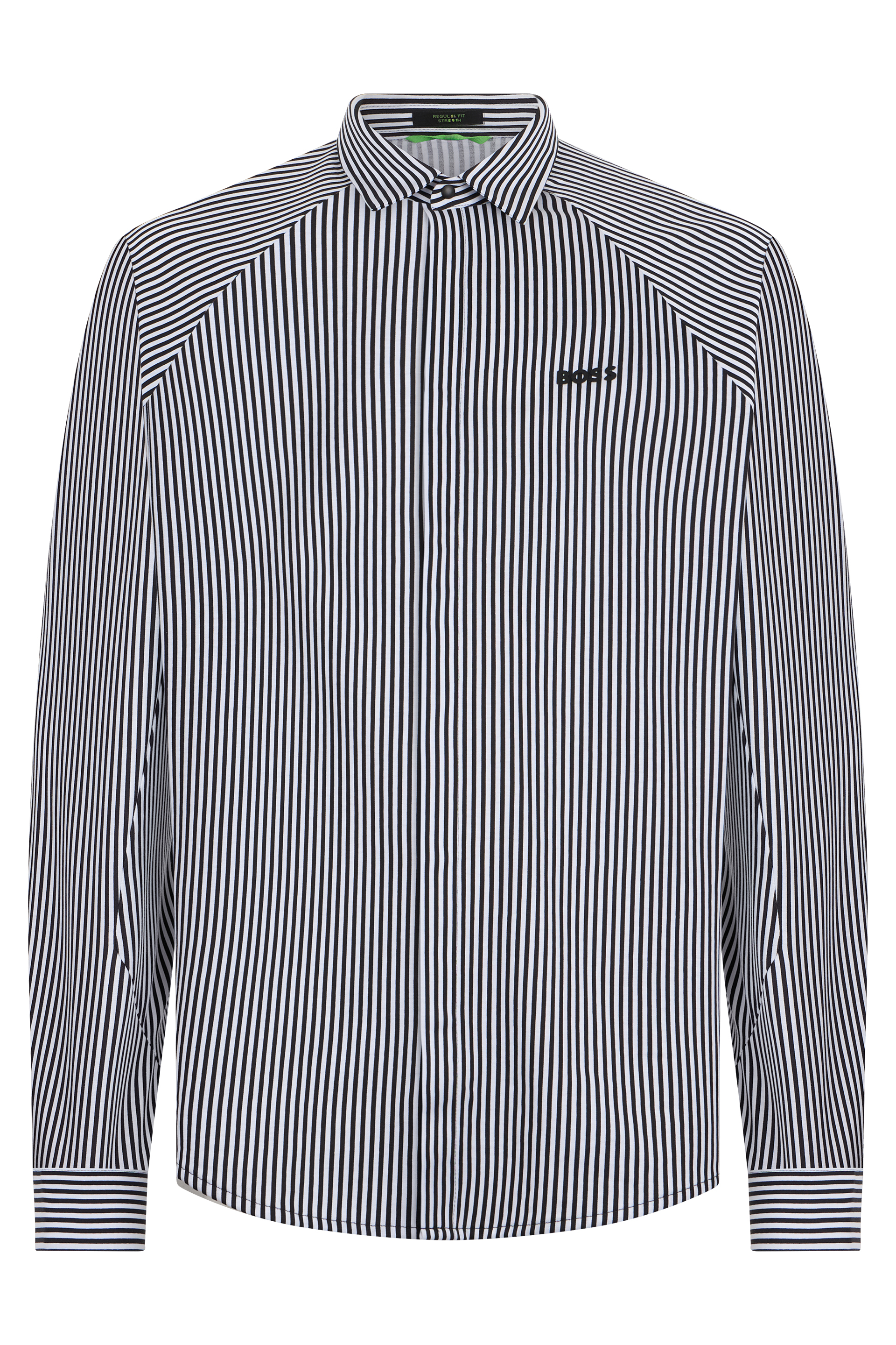 Striped cotton shirt