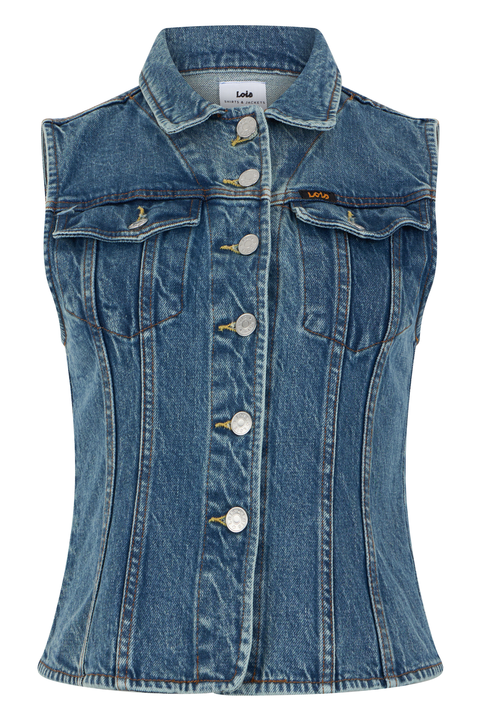 Denim gilet