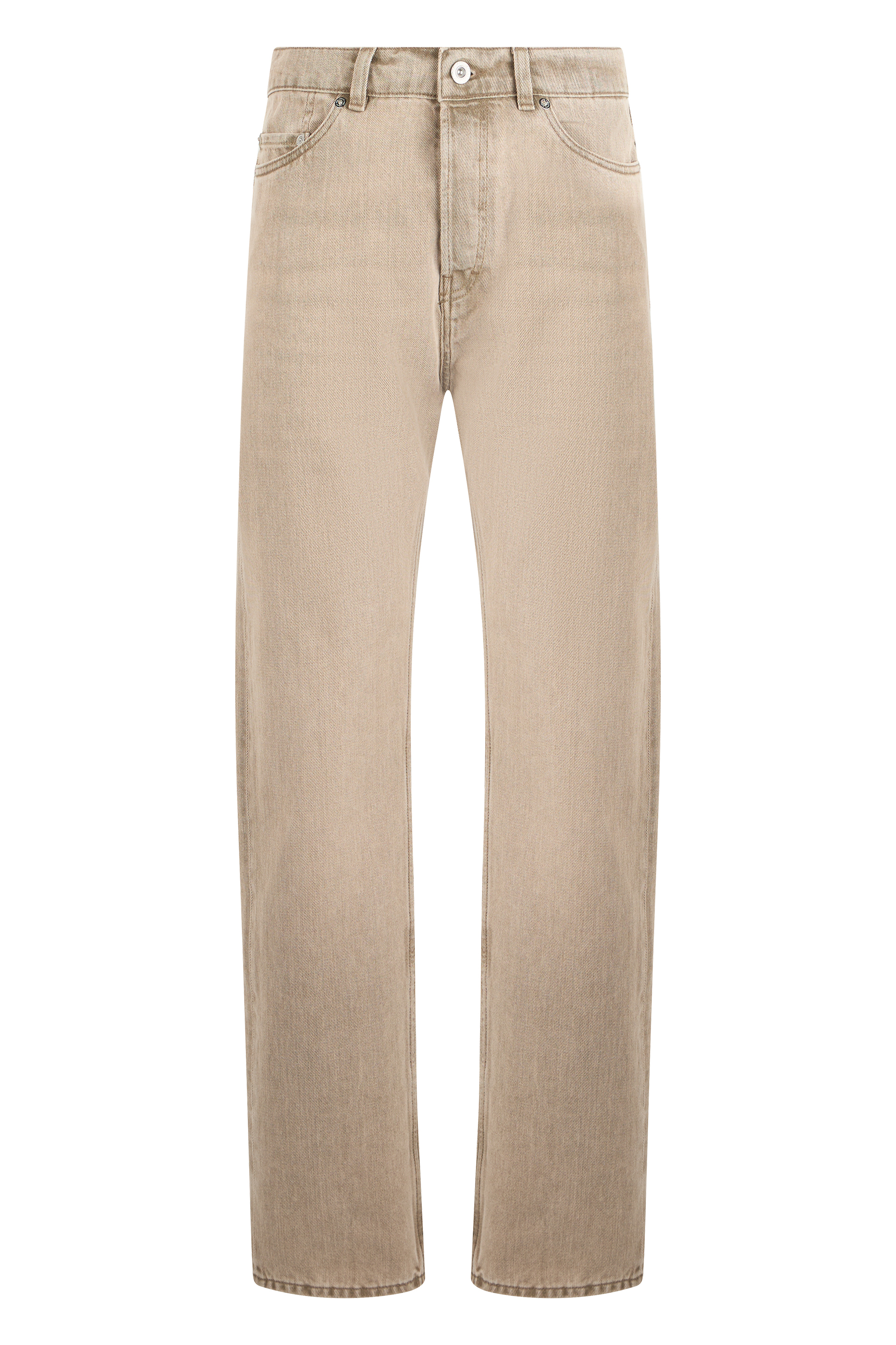 Straight leg denim trousers