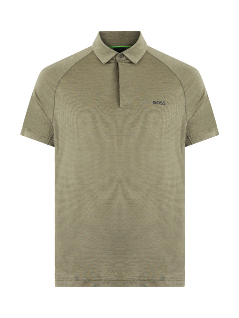 Slim fit sports polo