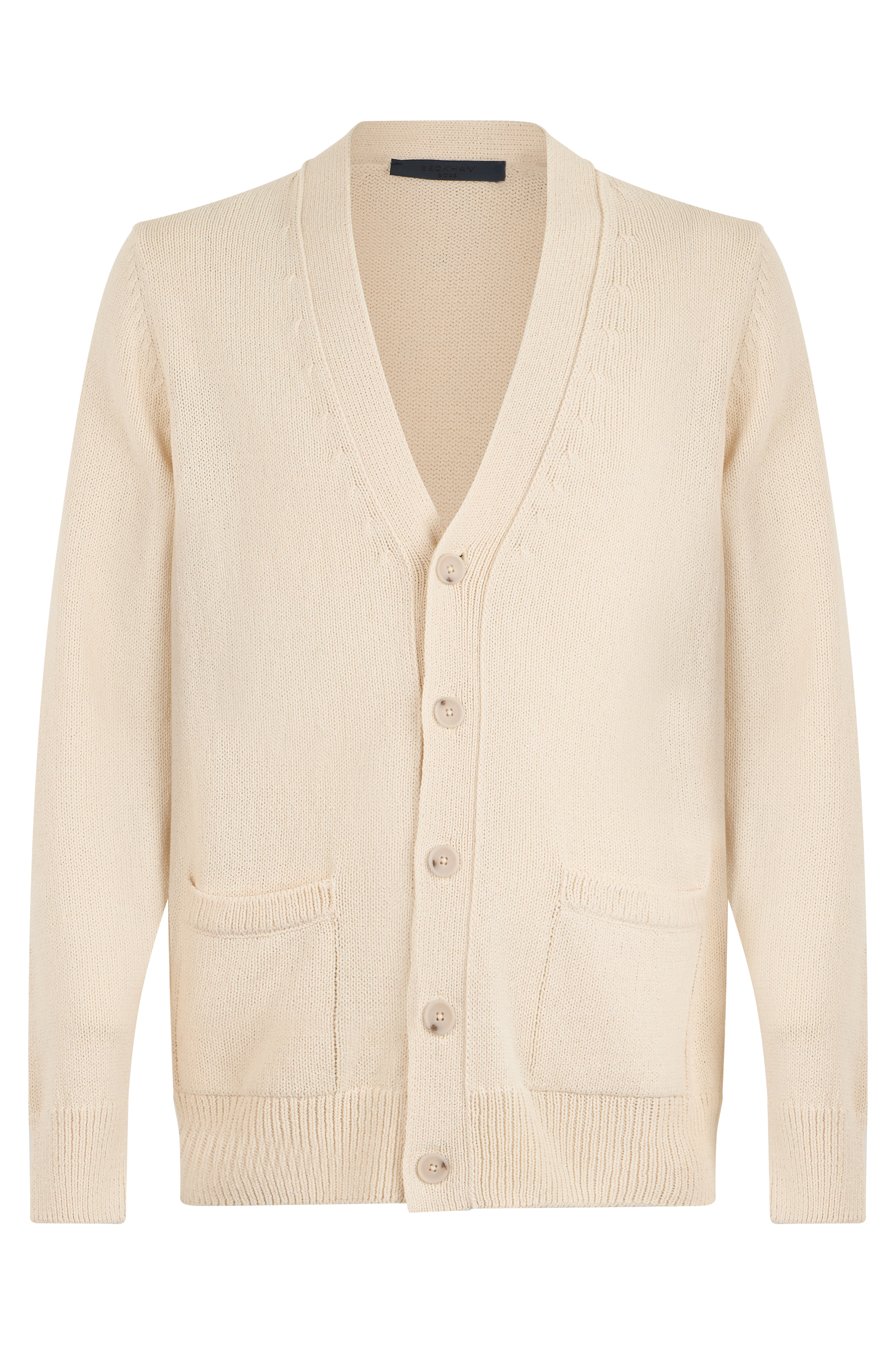Cardigan in mixed cotton
