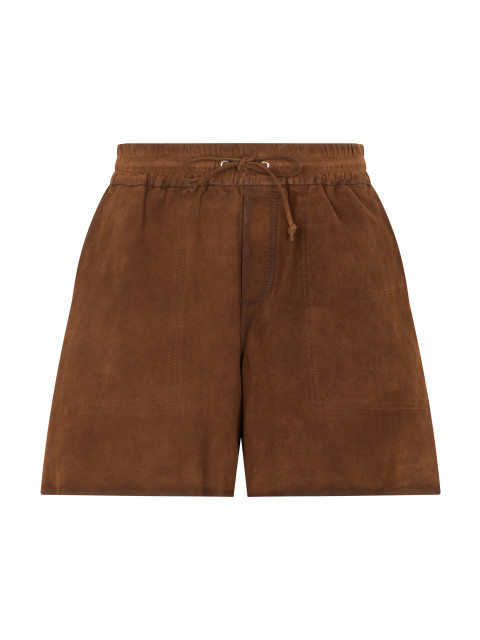 Suede shorts