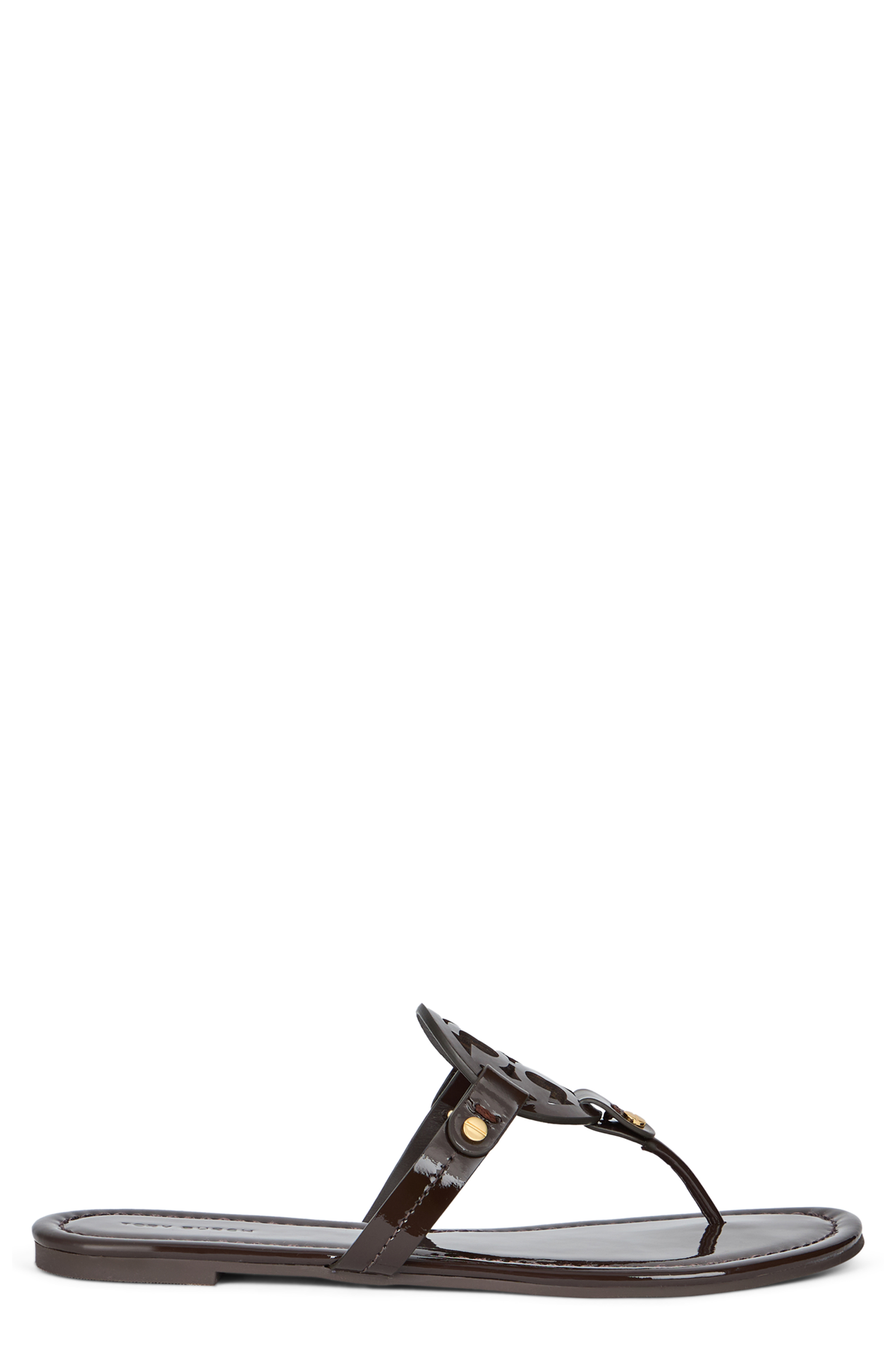 Miller sandals in patent