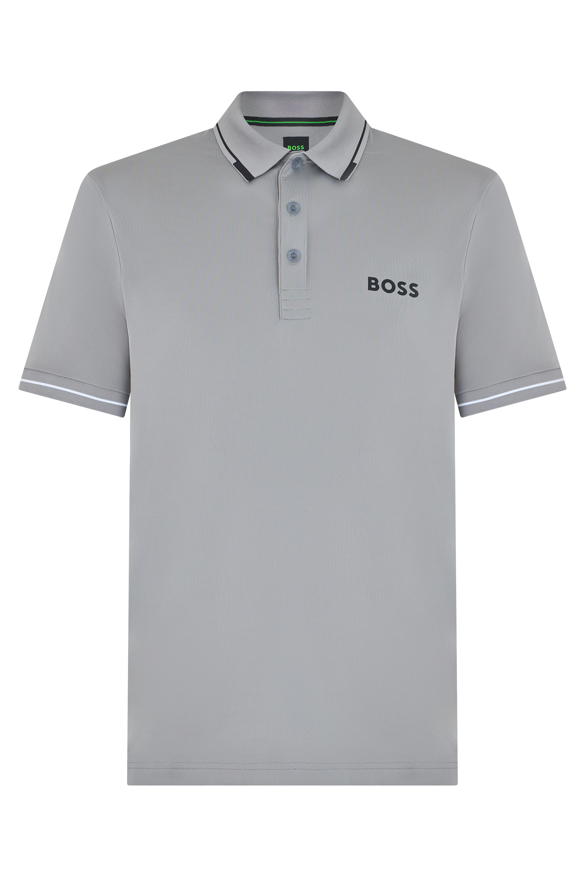 Piqué cotton stretch polo