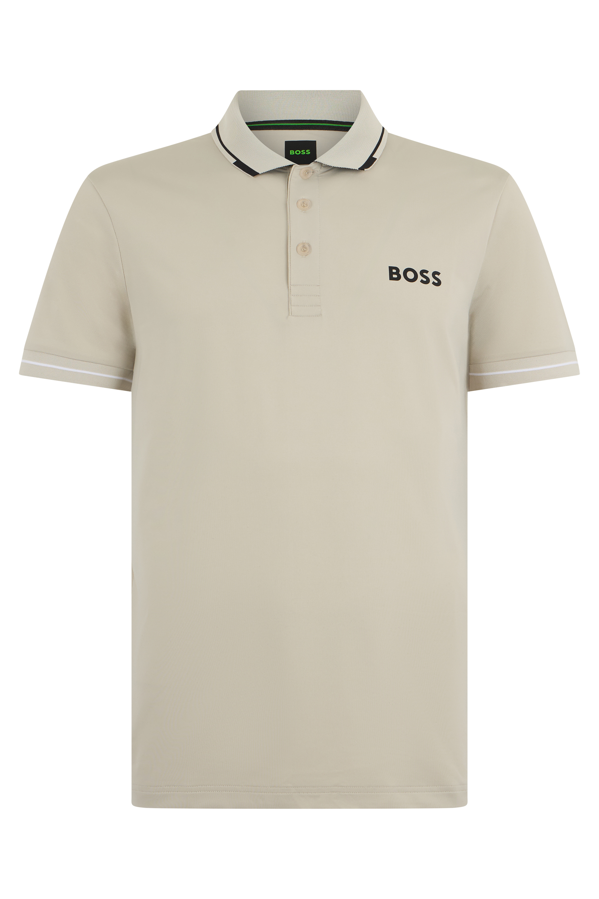 Piqué cotton stretch polo