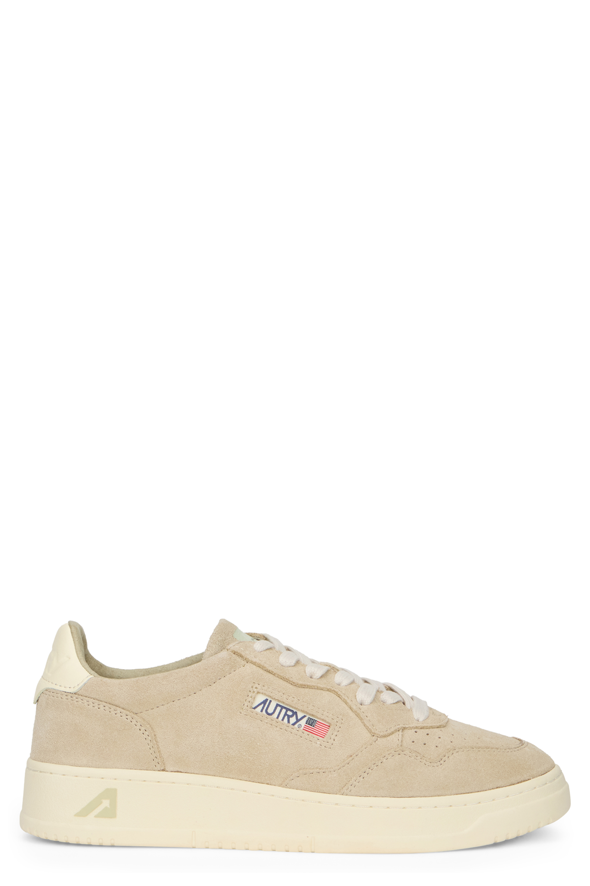Low-top sneakers in suede