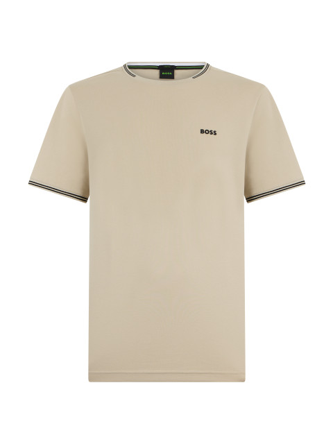 Piqué cotton T-shirt