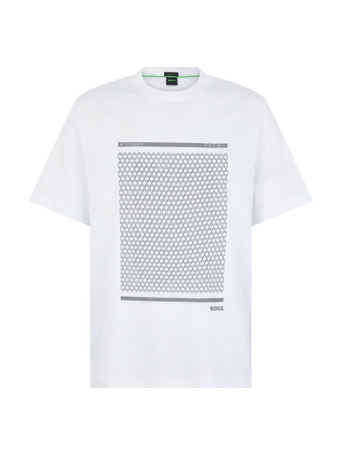 Cotton T-shirt with print