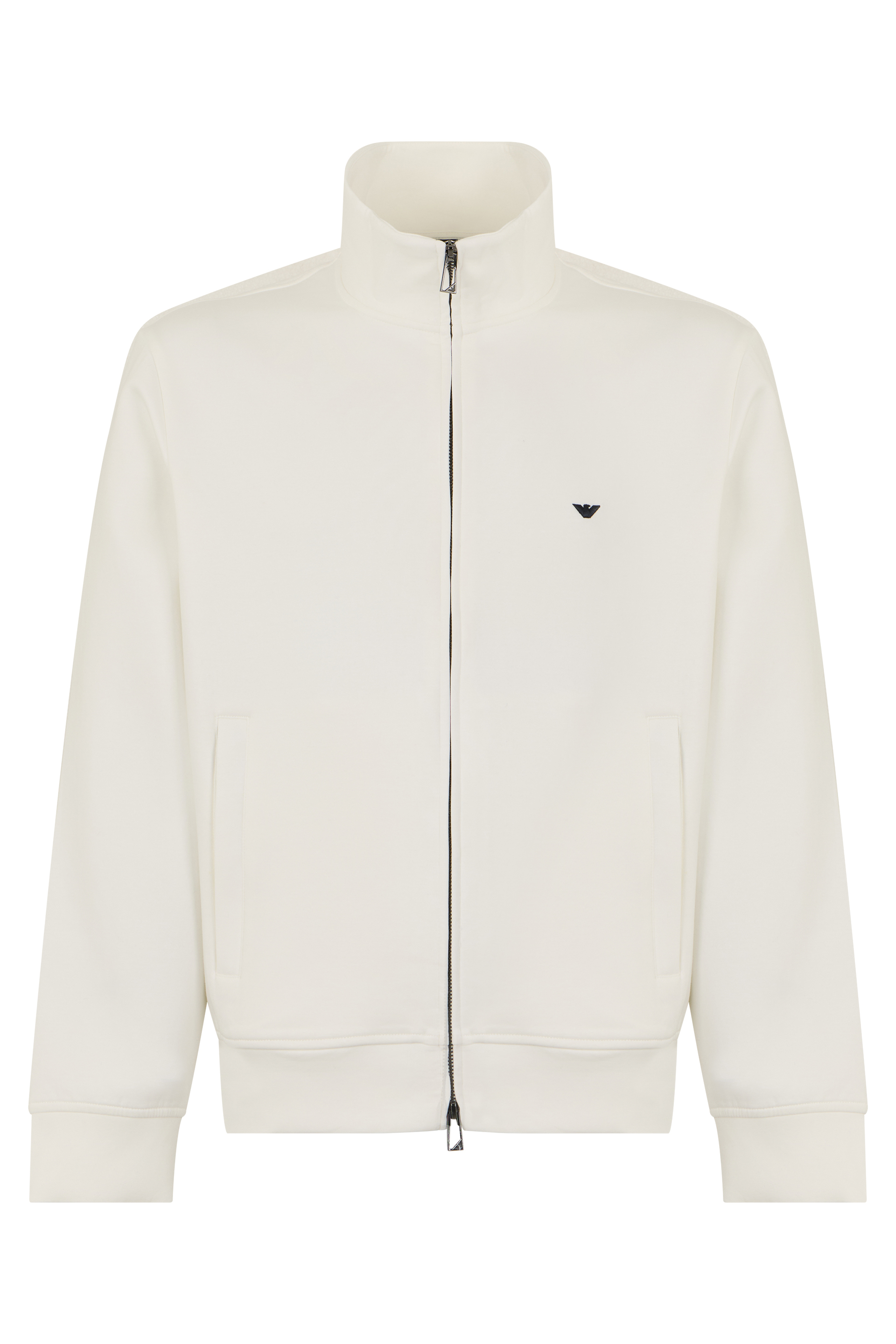 Sweatshirt with front zip