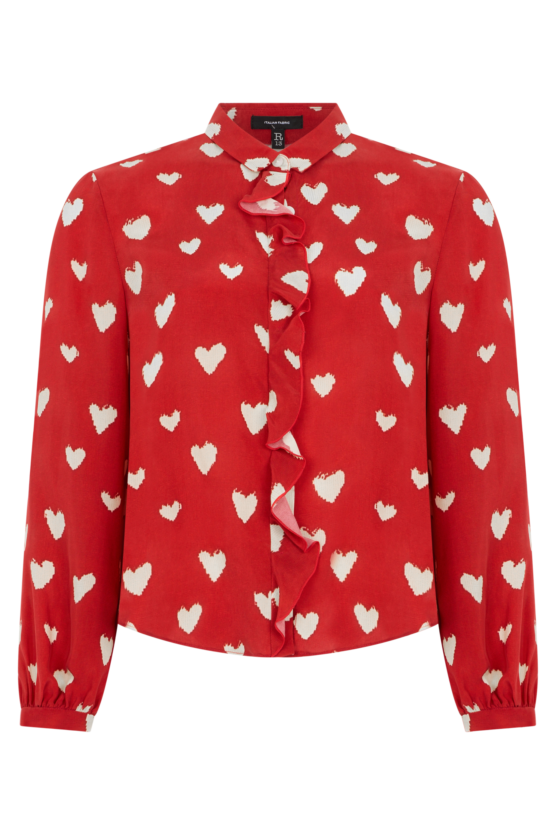 Cotton shirt with print
