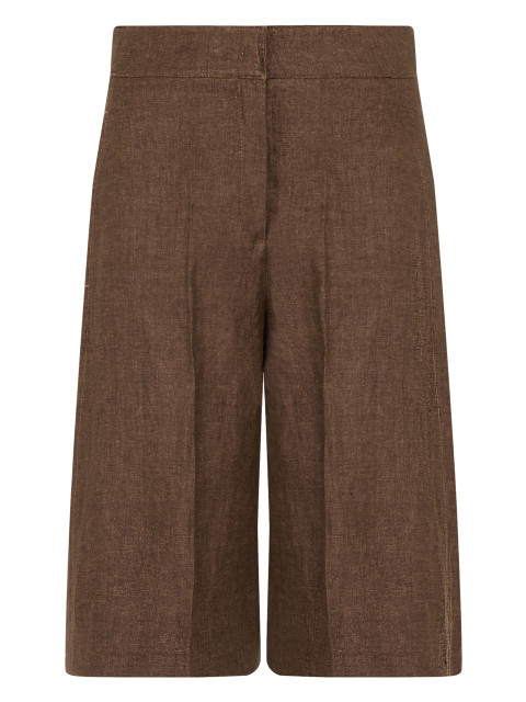 Linen bermuda