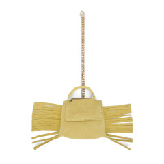 Charm Sveva in leather with fringes