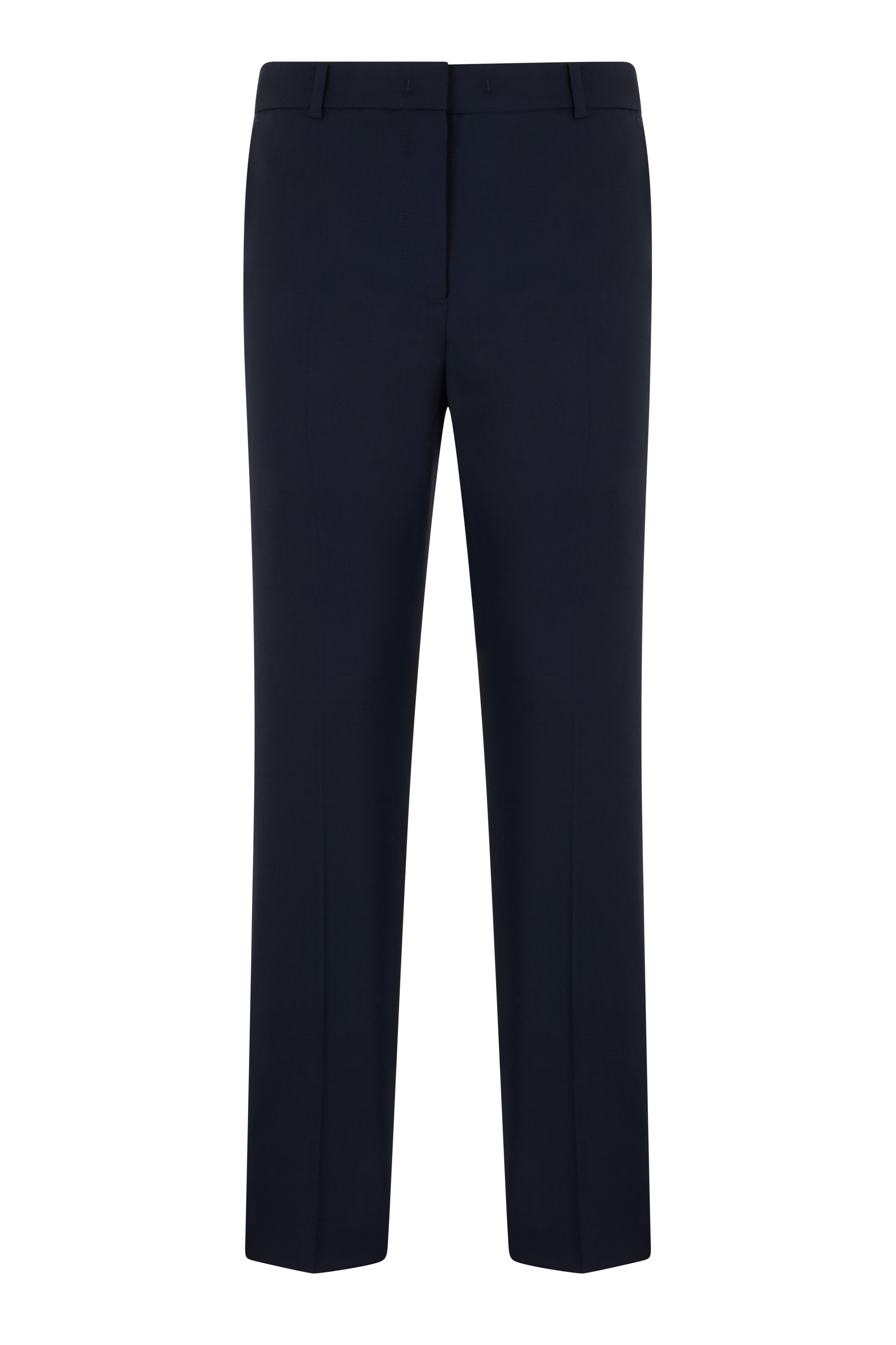 Straight trousers in wool