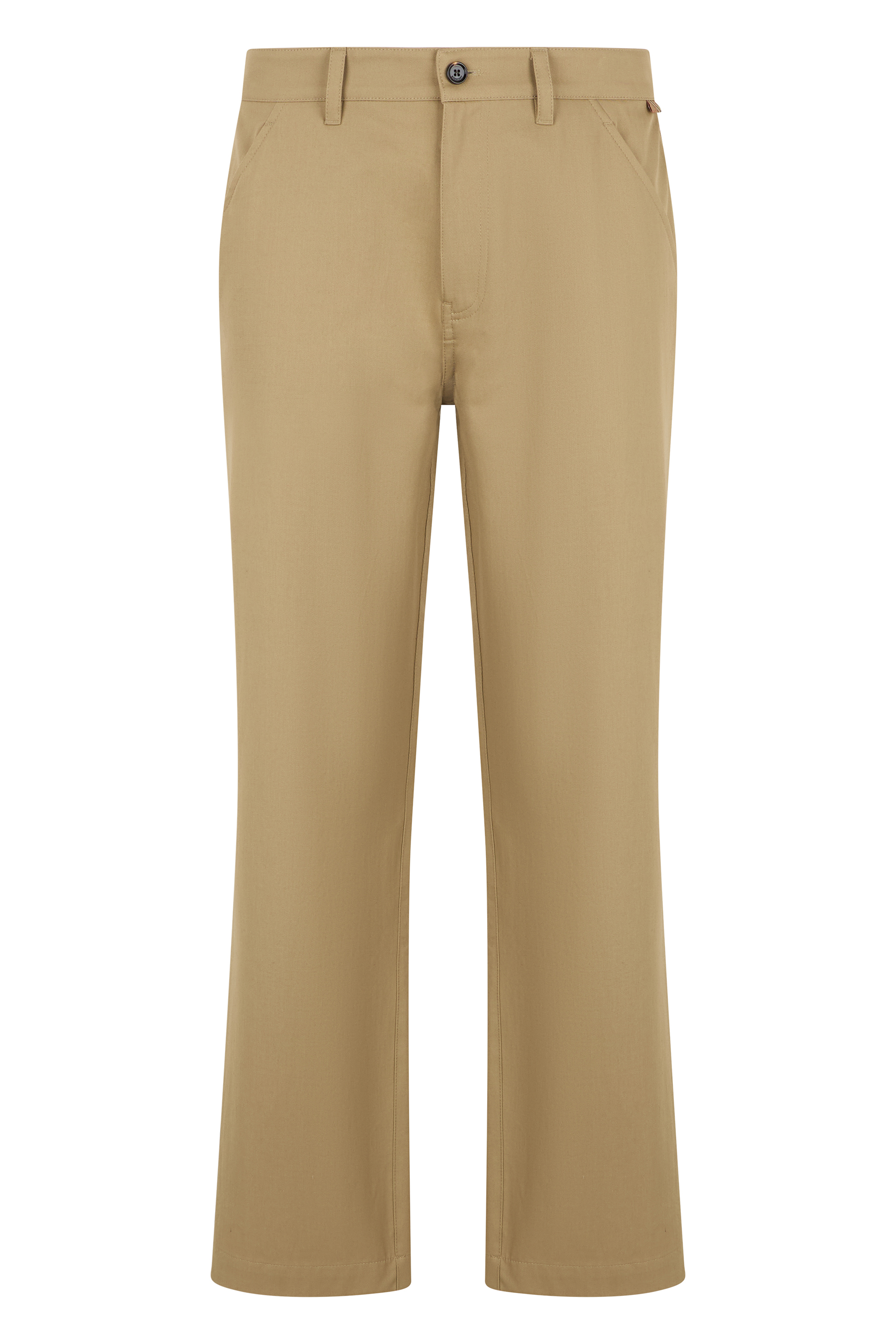 Tailored cotton trousers