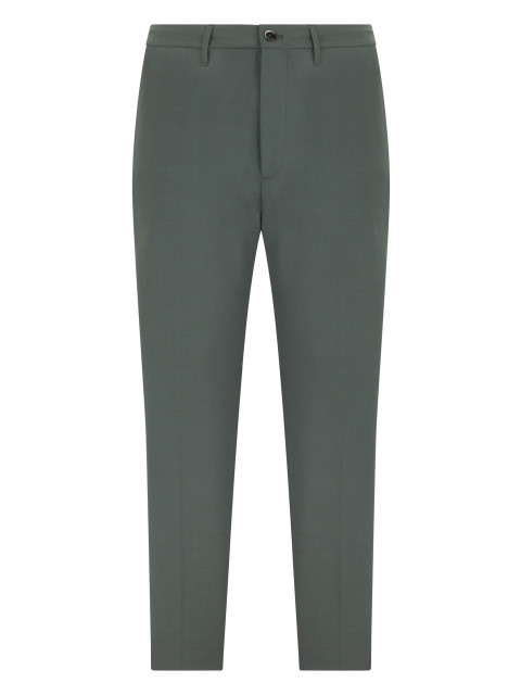 Tailored trousers with straight leg