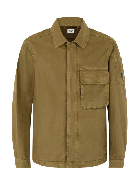 Shirt in cotton blend with long sleeves
