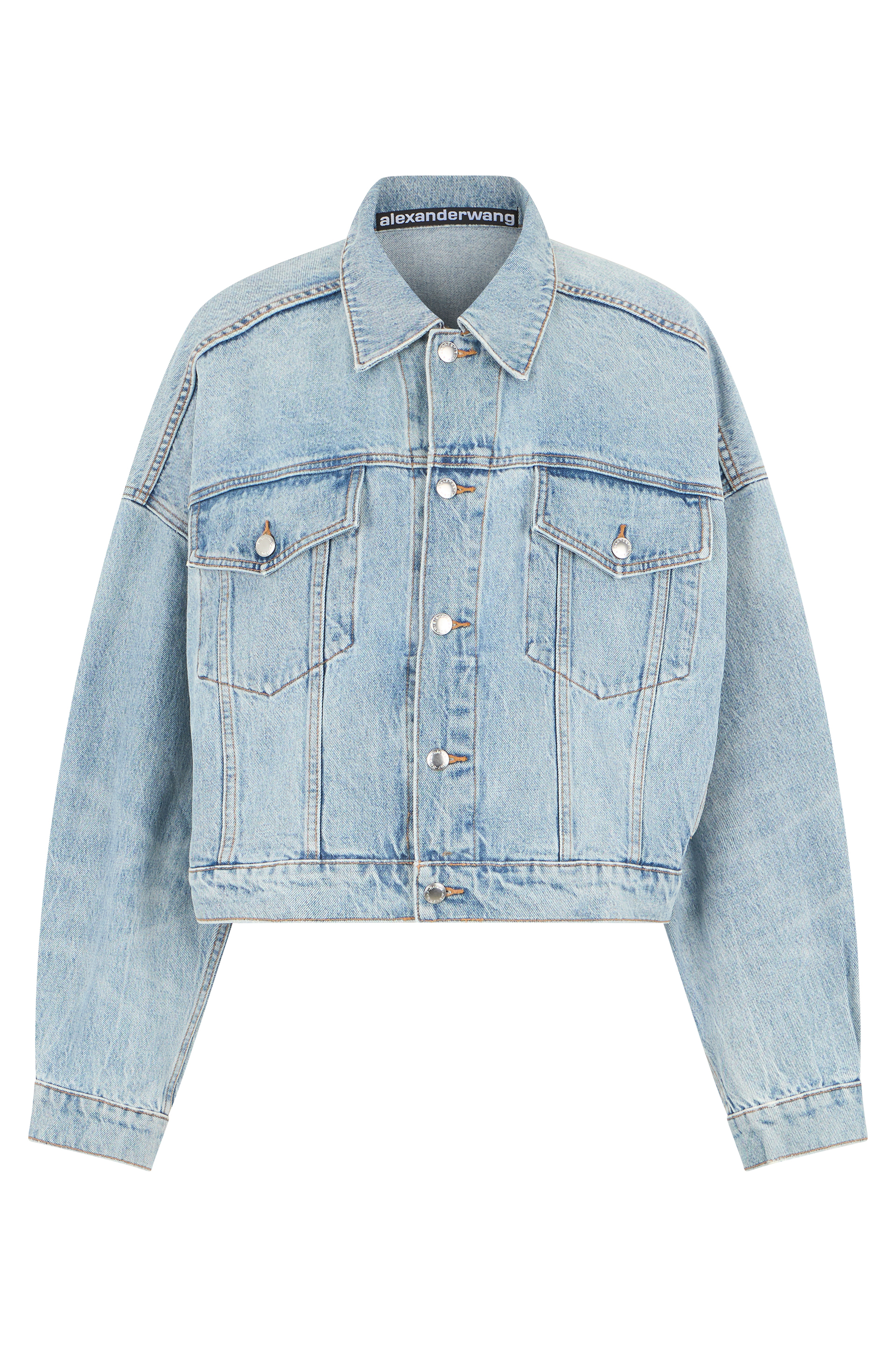 Short denim jacket