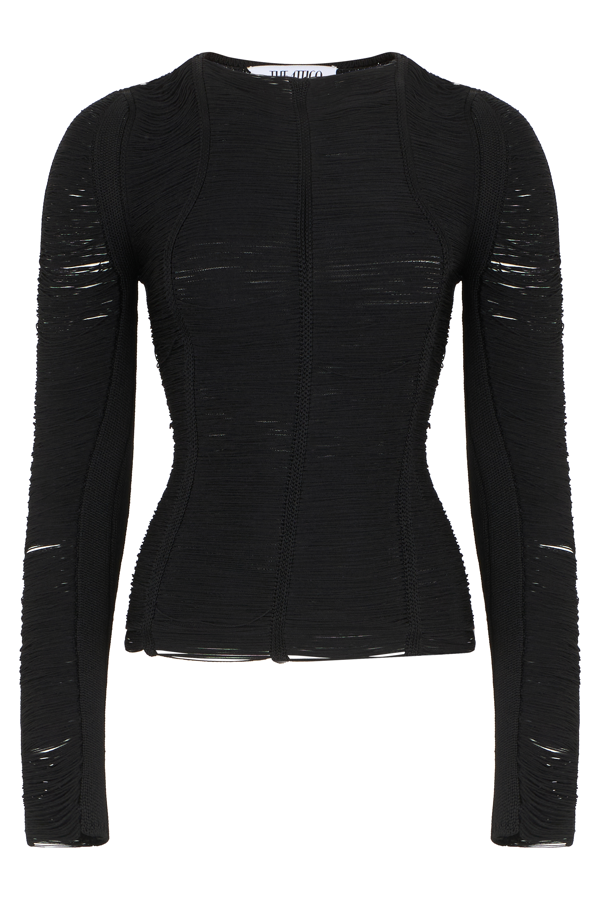 Black top with fringes