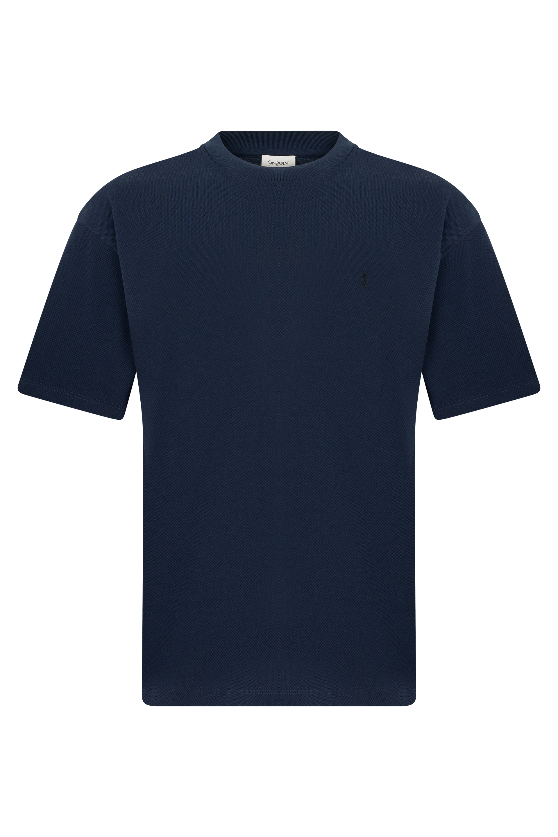 Cotton t-shirt with embroidered logo