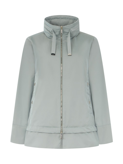 Light jacket made of polyester and polyamide