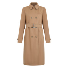 Long trench in cotton
