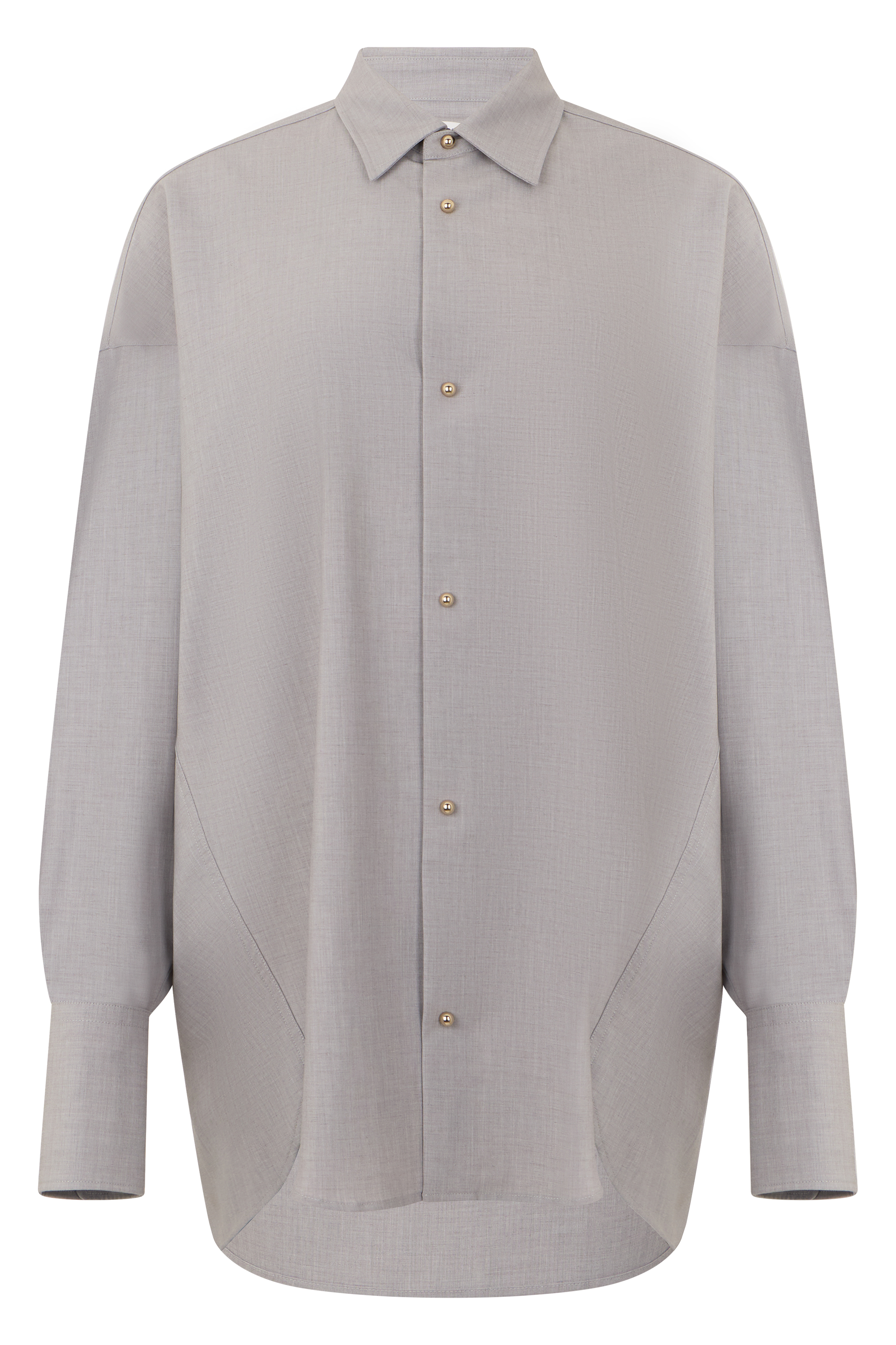 Loose long-sleeved shirt