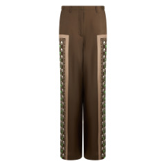Silk satin pants
