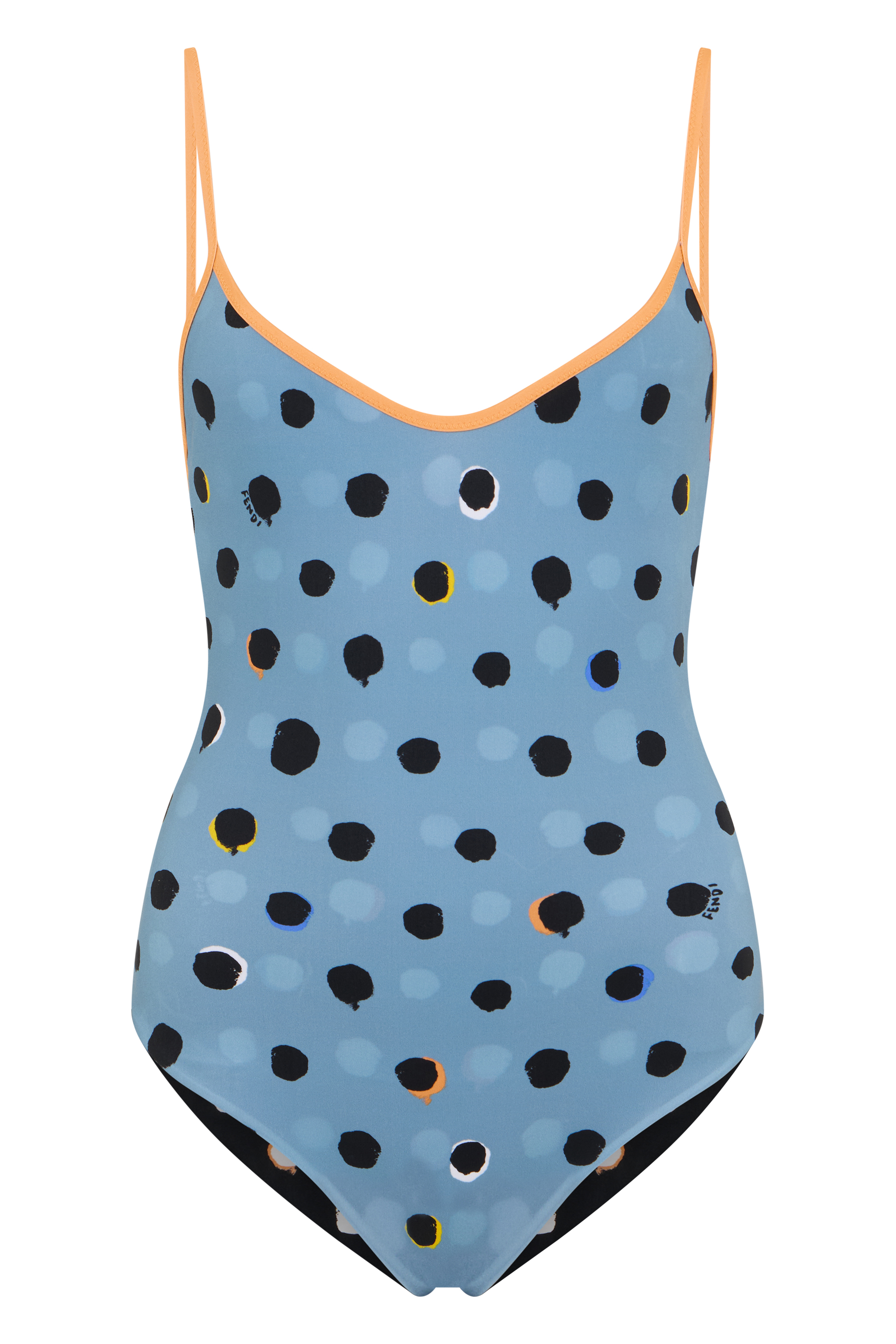 Polka dot swimsuit