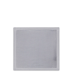 Pocket handkerchief in a linen-cotton blend