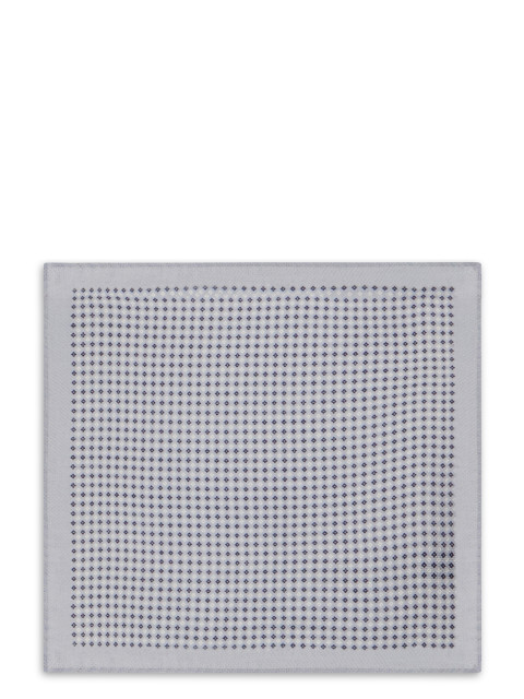 Pocket handkerchief in a linen-cotton blend