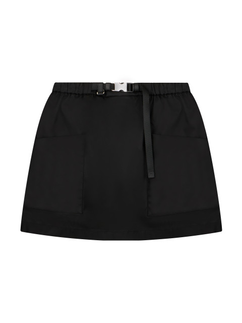 Short nylon skirt