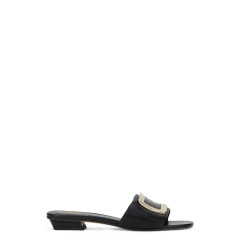 Mule Belle Vivier in leather