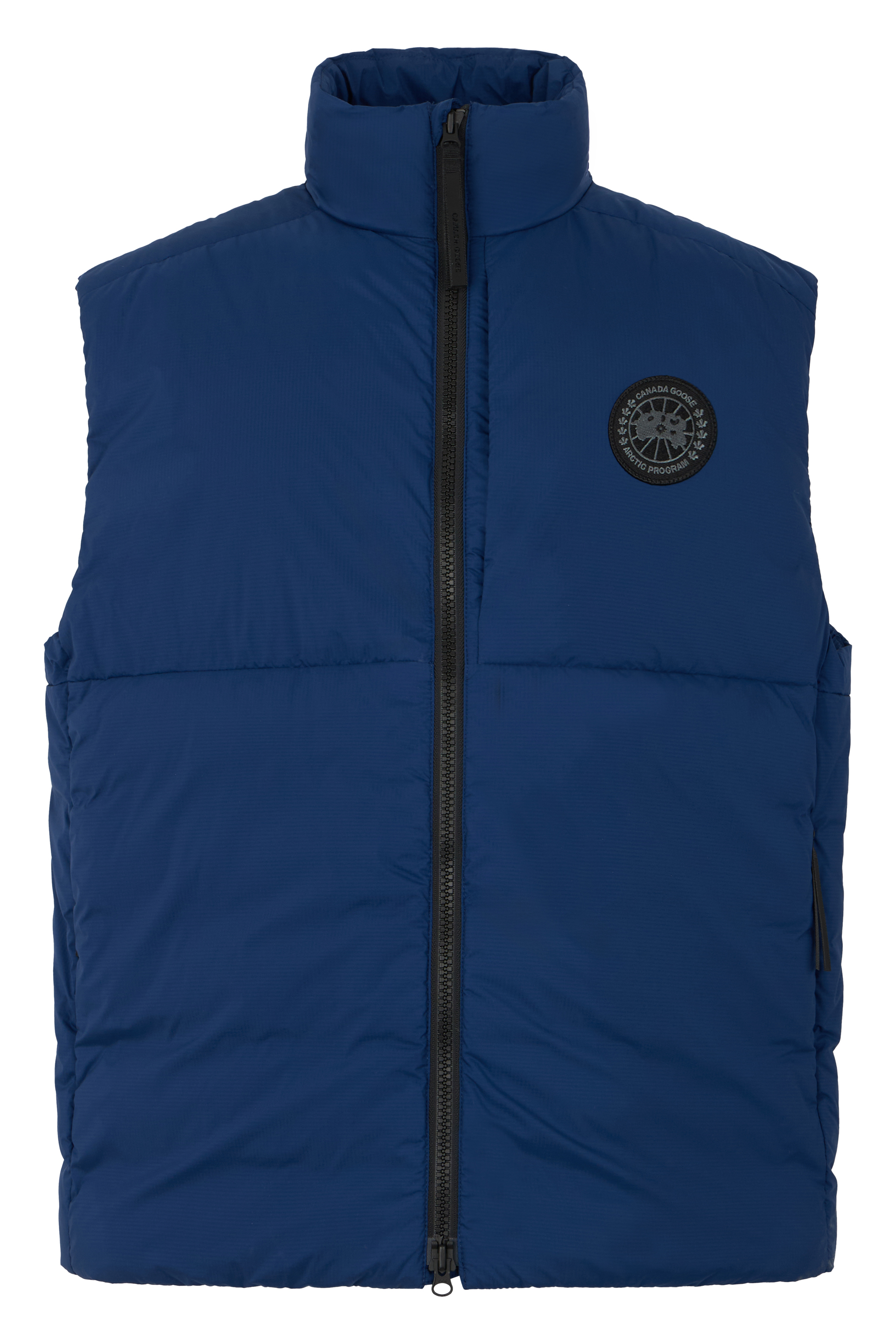 Sleeveless padded jacket in polyamide