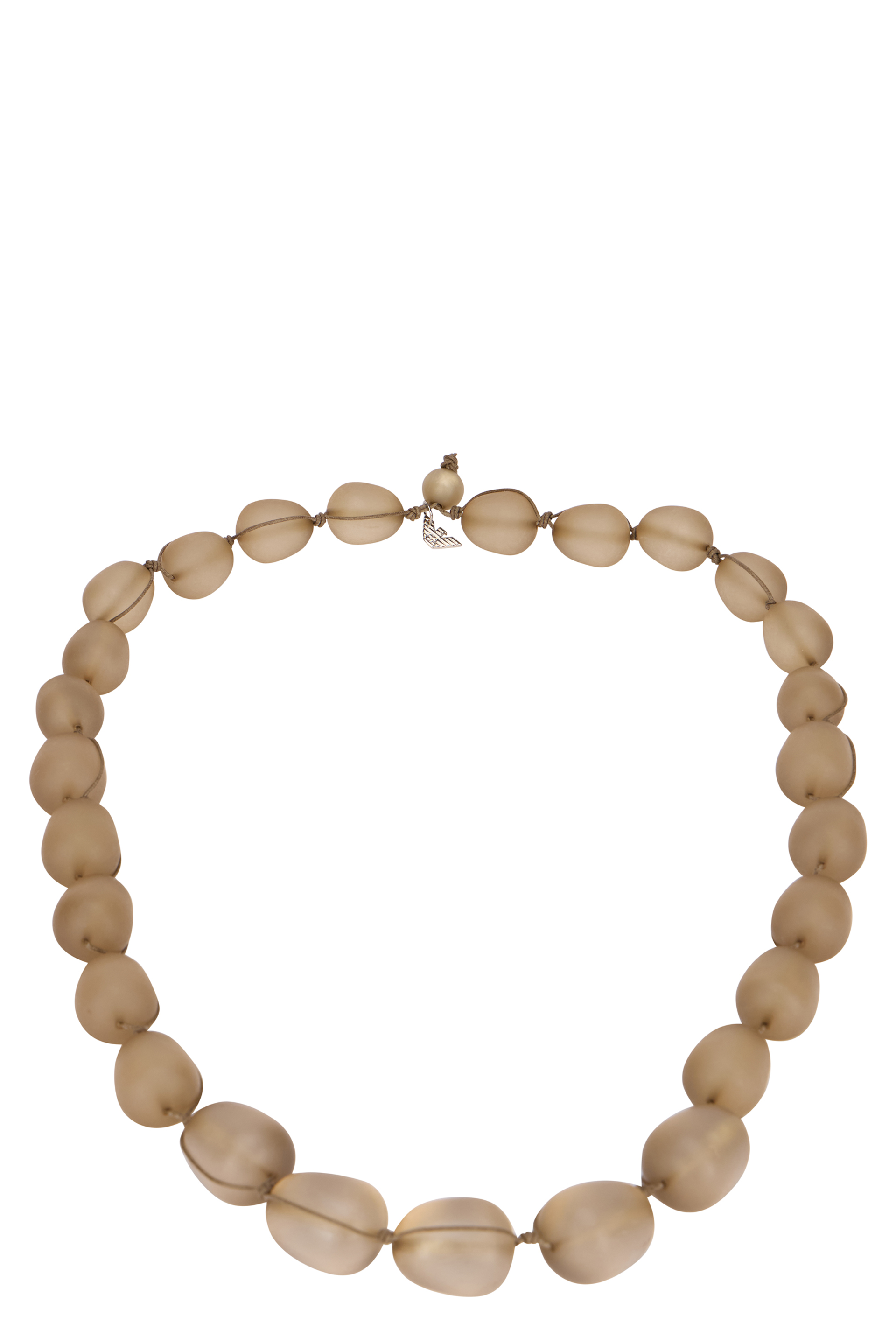 Necklace with resin beads