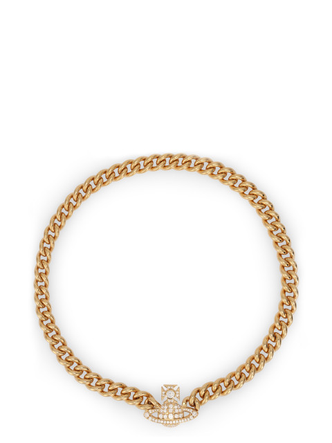 Necklace with Pendant and Decorative Crystals