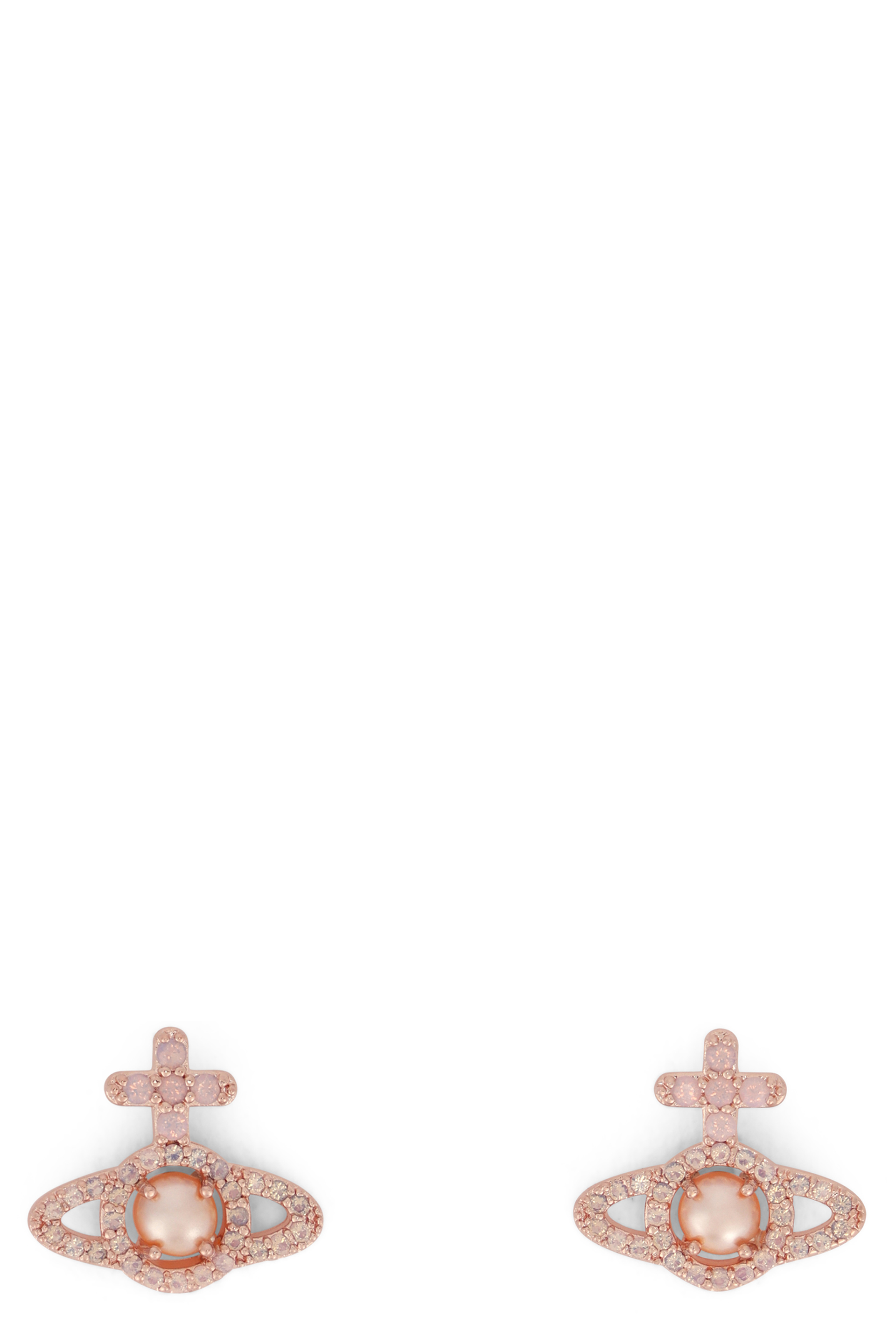 Olympia earrings with decorative crystals