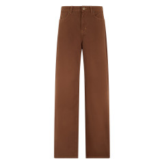 Straight Leg Pants in Cotton