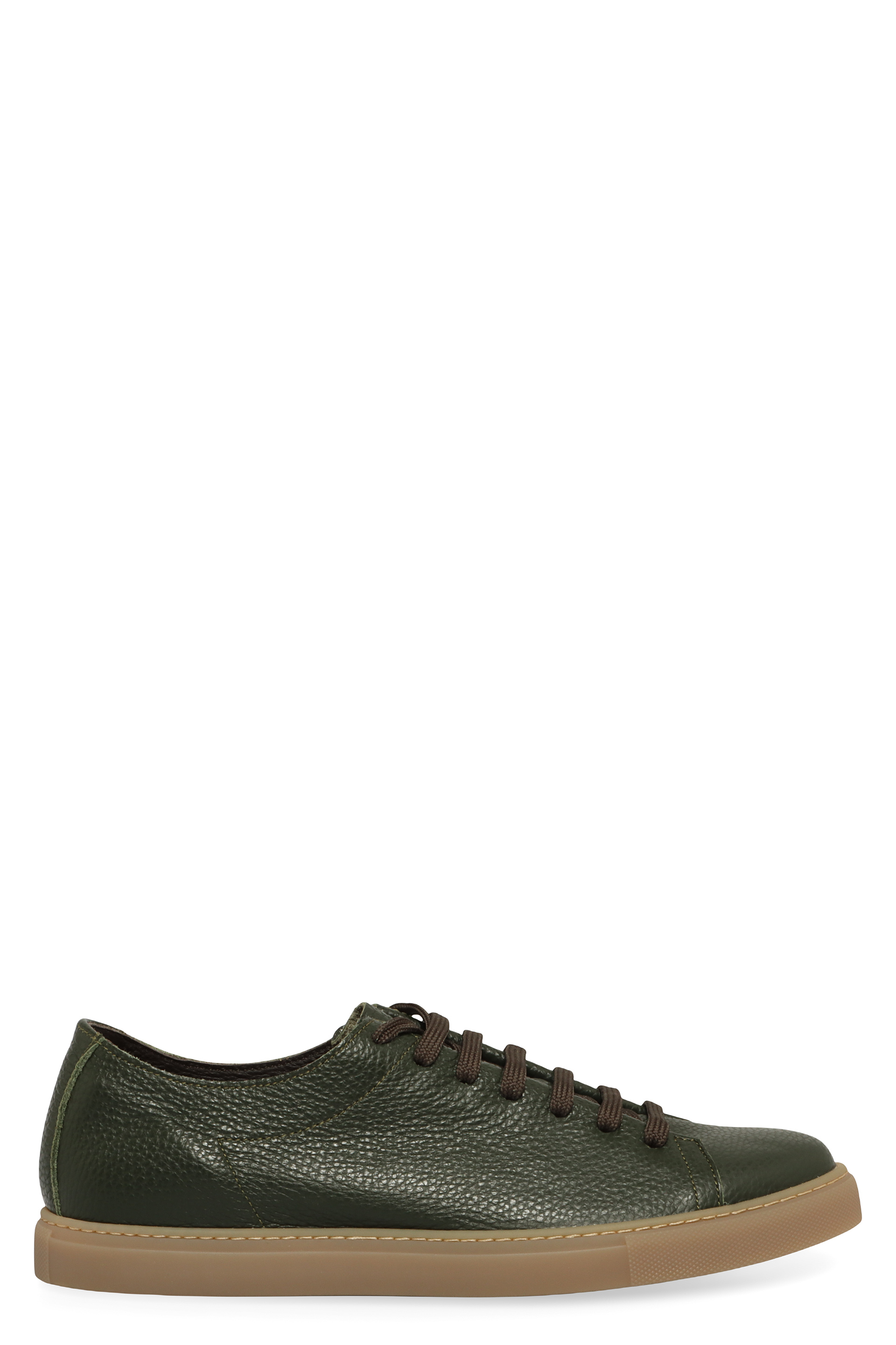 Sneakers made of hammered calfskin