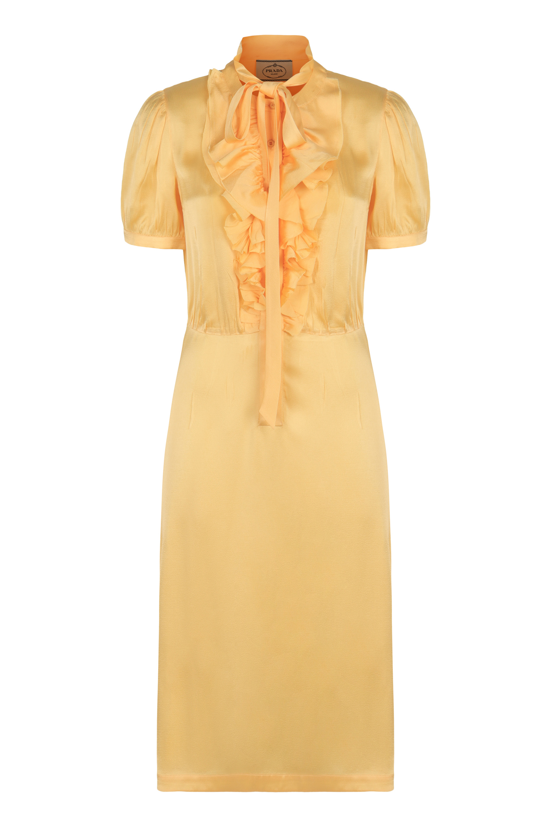 Midi dress in cotton