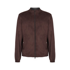 Jacket in eco suede