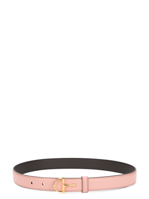 Thin belt with medium buckle