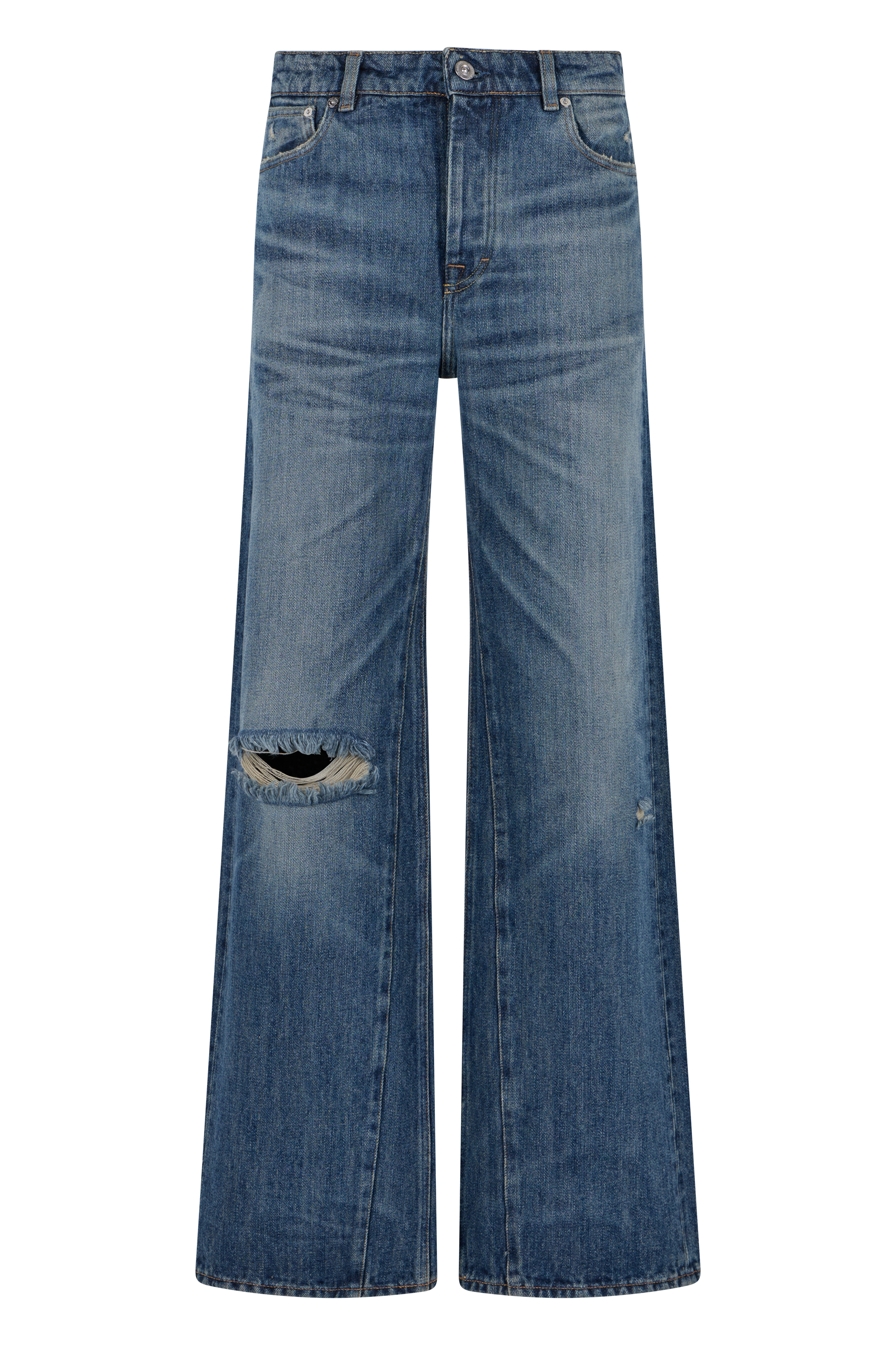 Light Blue Wide Jeans