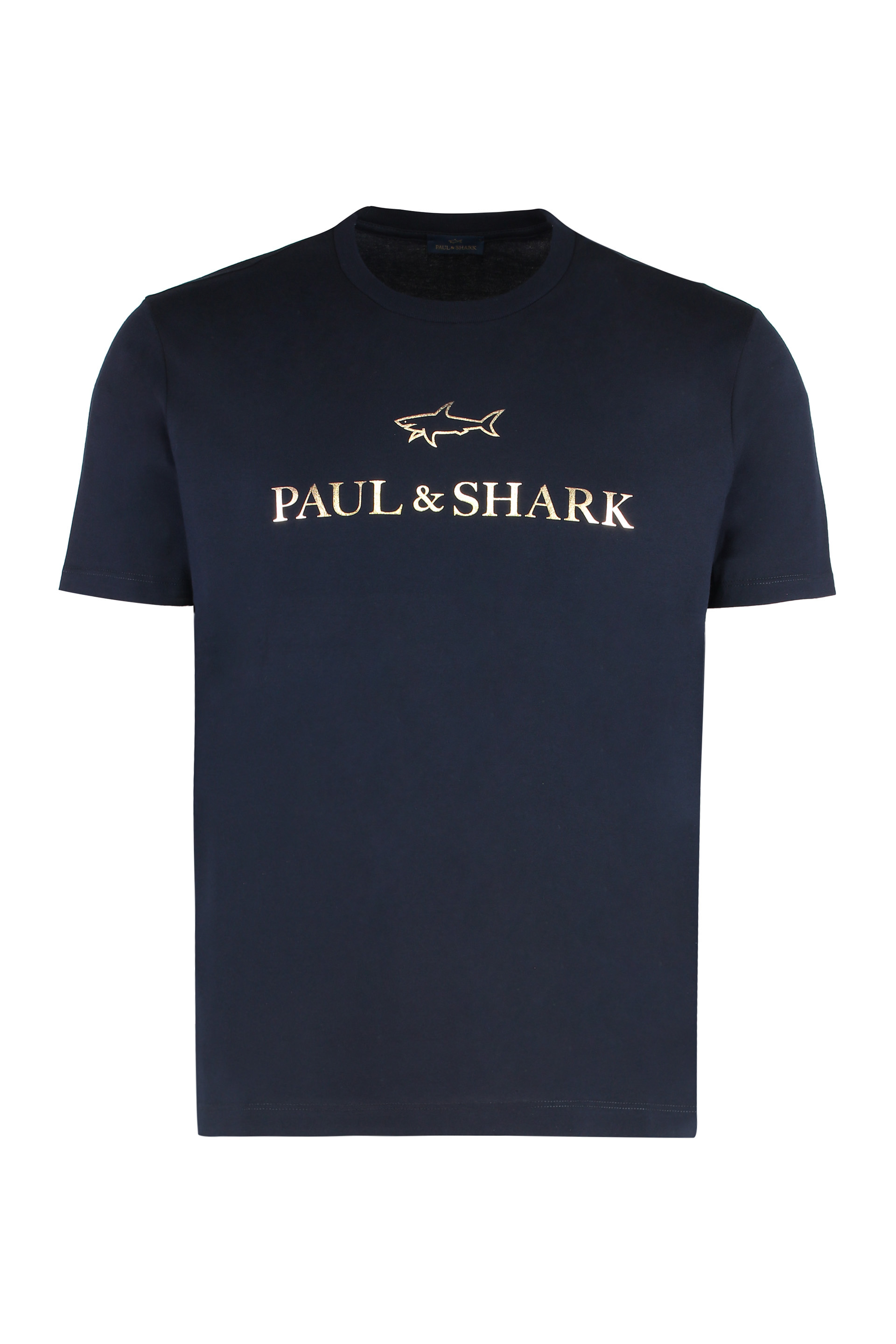 T-shirt in cotton jersey with logo print