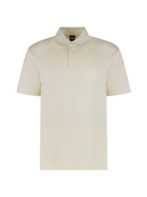 Cotton blend polo