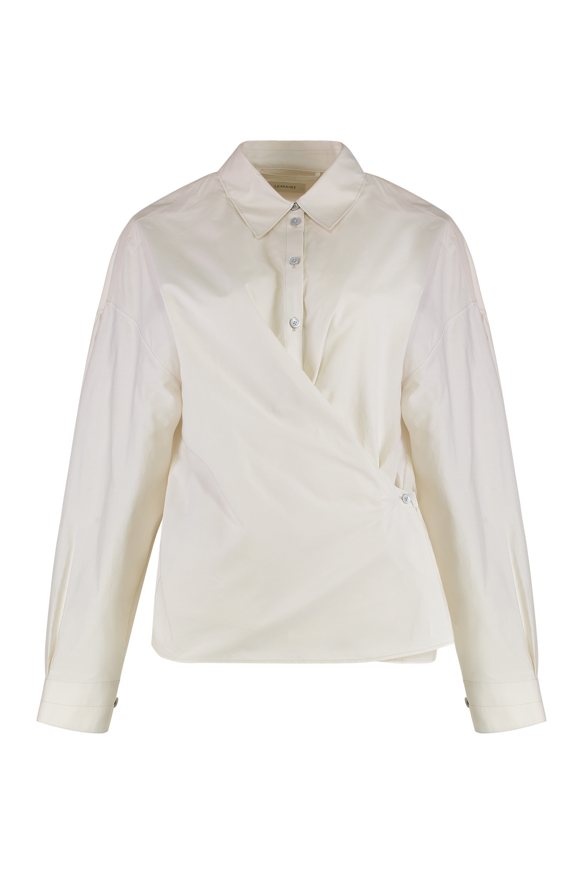 Silk-cotton blend shirt