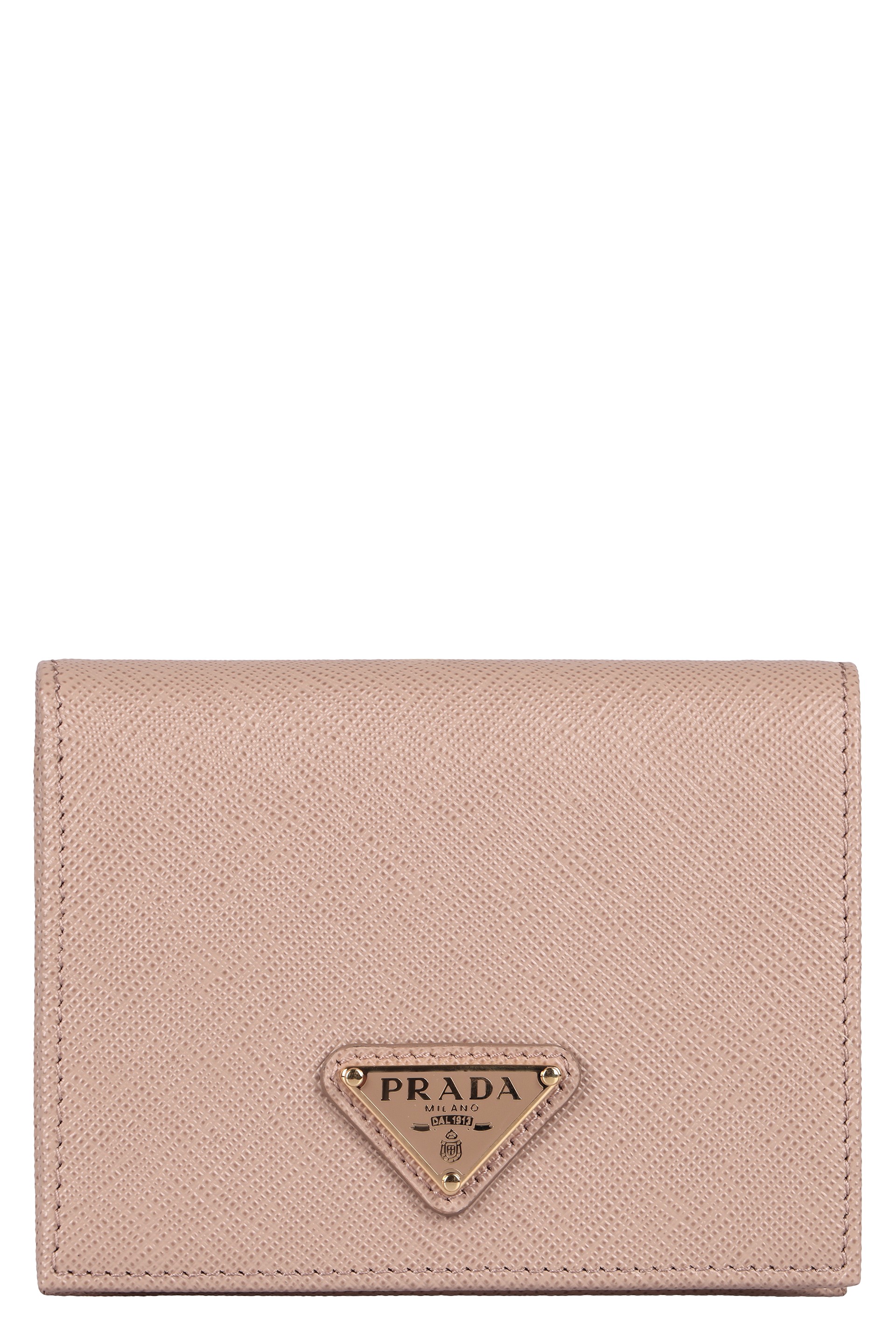 Saffiano leather small wallet