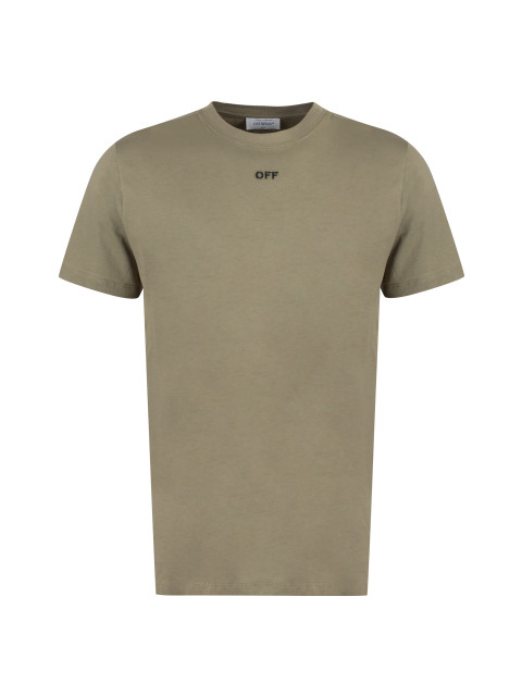Cotton crew-neck T-shirt