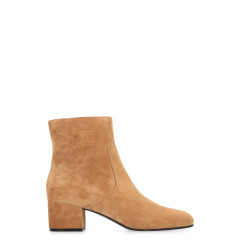 Suede ankle boots